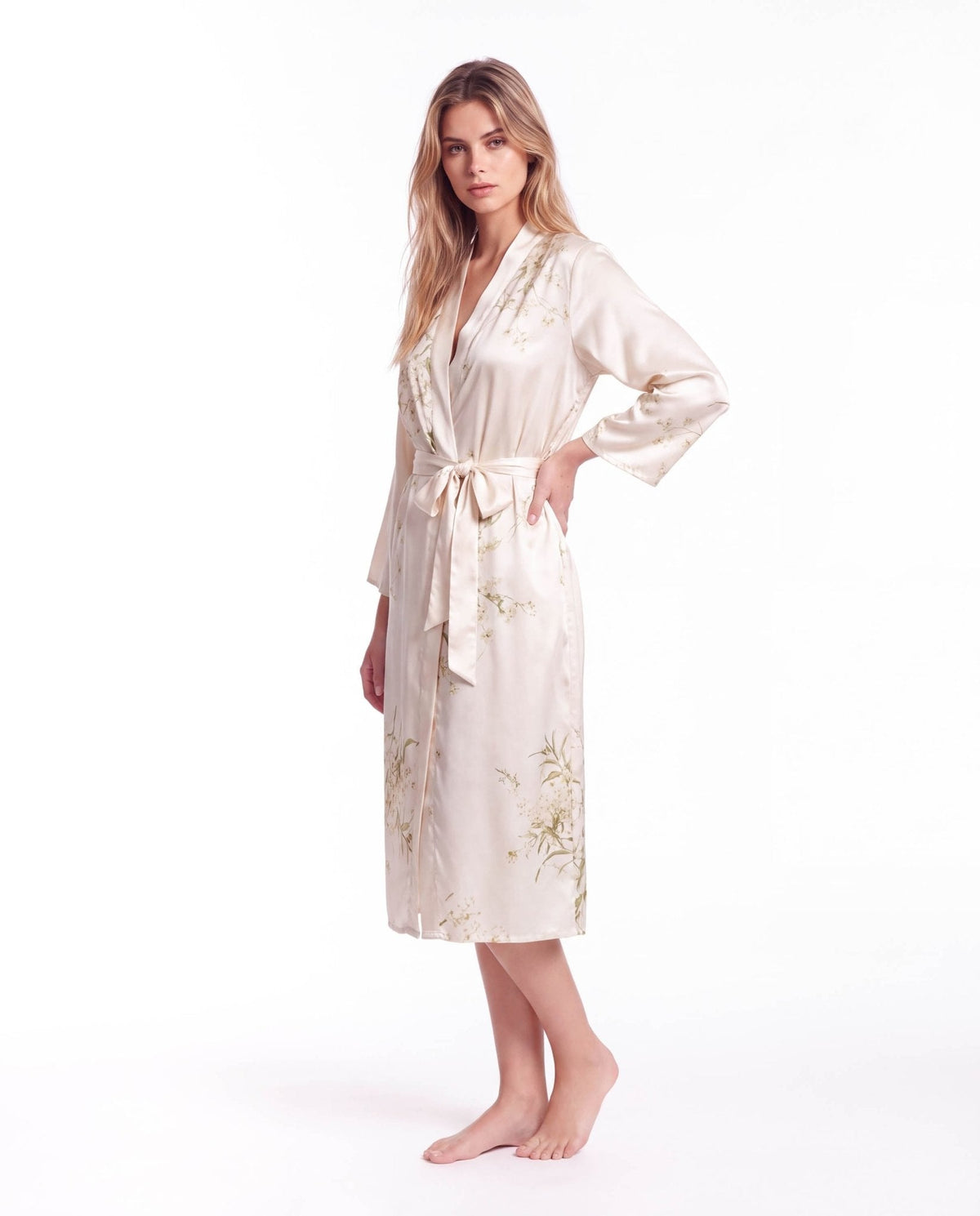 Women's Satin Slip Dress – Silky Sleeveless Nightdress