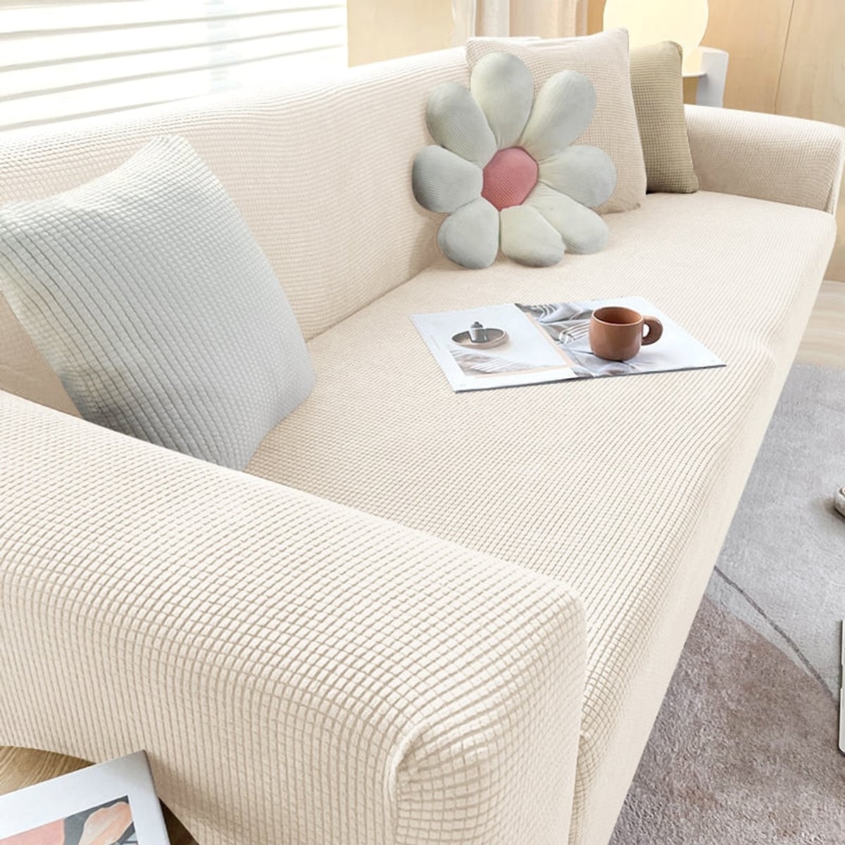 stretch sofa cover