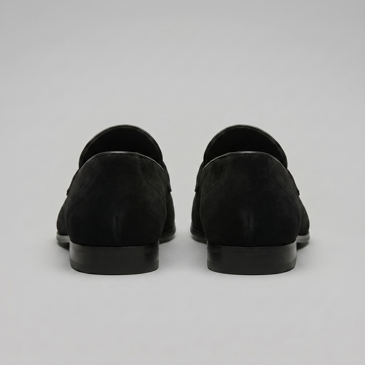 Men's Suede Penny Loafers Smart Casual Slip-On Shoes