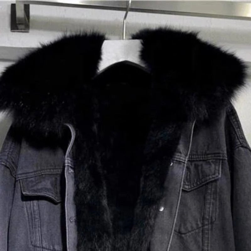 Women's Denim Jacket – Relaxed Fit Layering Piece