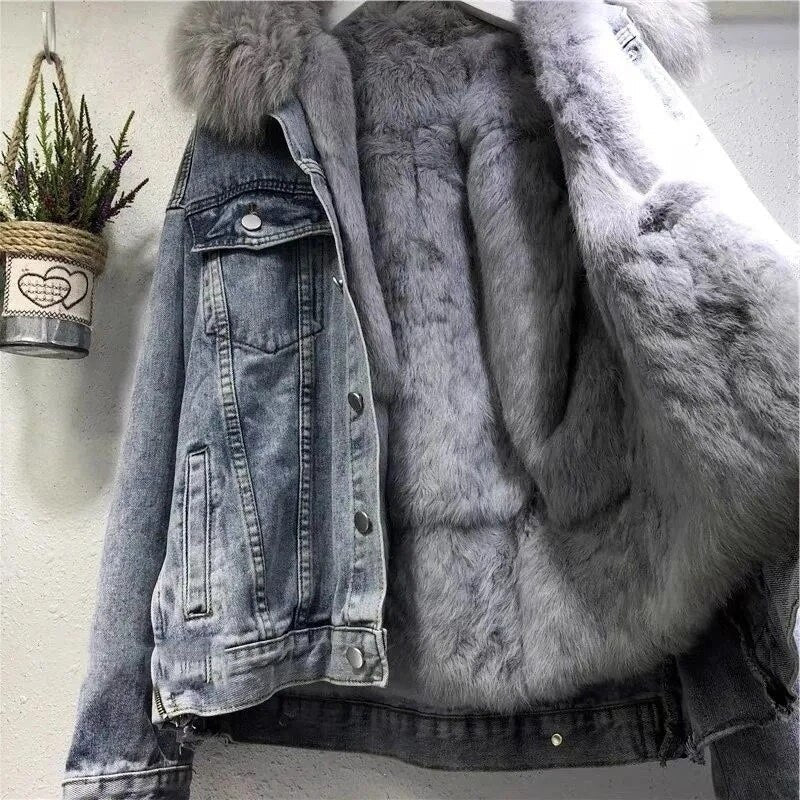 Women's Denim Jacket – Relaxed Fit Layering Piece
