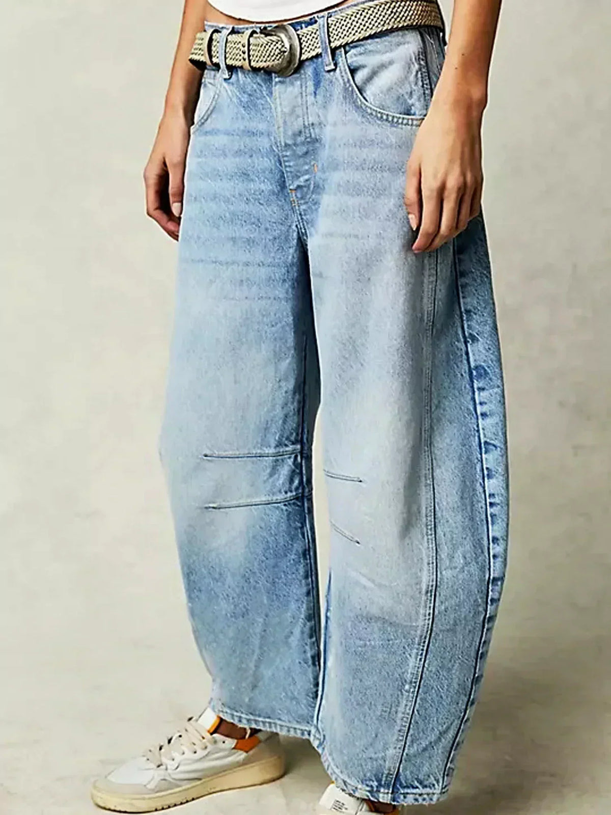 Women's Wide Leg High Waist Jeans