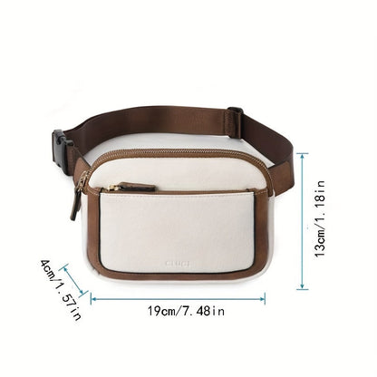 Modieuze Dames Crossbody Slingtas – Waterafstotend, Lichtgewicht en Perfect voor Reizen en Outdooractiviteiten