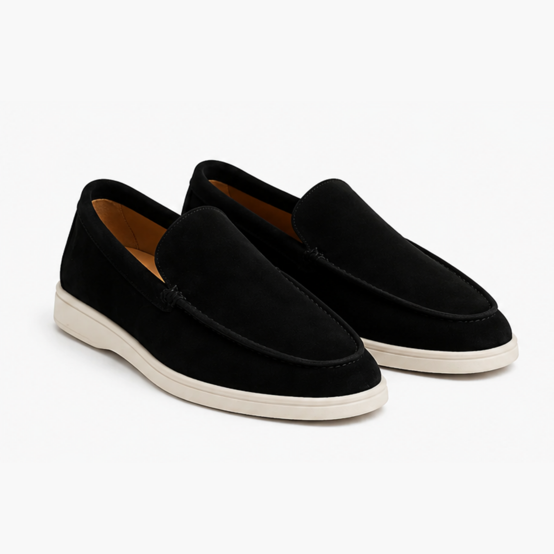 Mocassins Slip-On En Suédine Luxe – vue 3