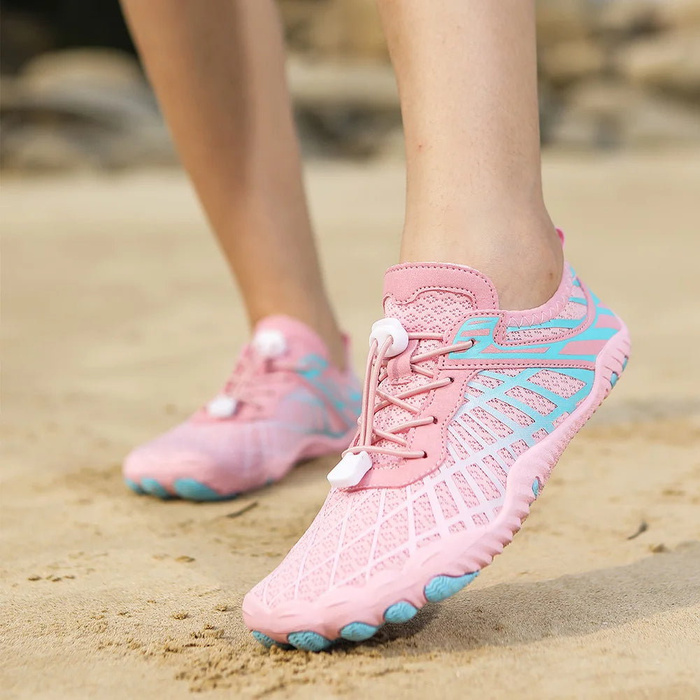 Unisex Water Shoes with Anti-Slip Sole and Quick-Dry Mesh
