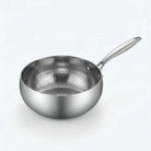 Titanium Chef's Pan with Optional Lid - Non-Stick Cooking Pot