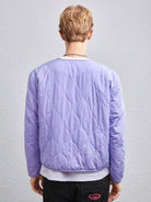 Quilted oversized coat