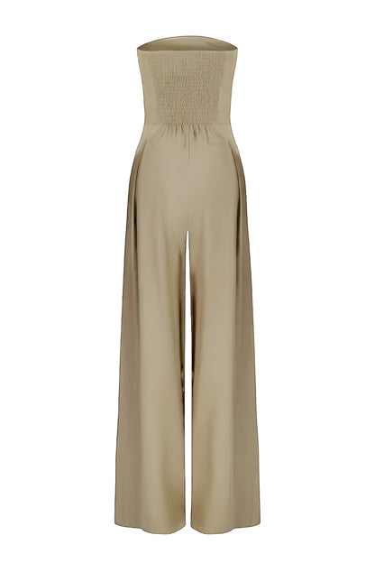 Amaja Strapless Jumpsuit | Dames jumpsuit met korsetlook en elegante strapless pasvorm