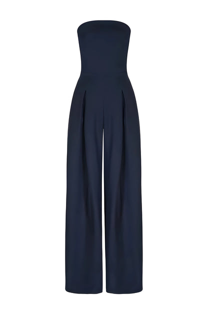 Amaja Strapless Jumpsuit | Dames jumpsuit met korsetlook en elegante strapless pasvorm