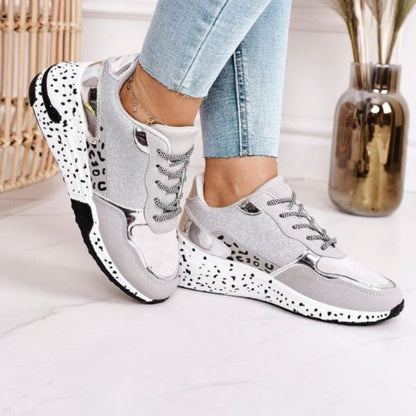 Adelien Dames Sneakers met Uitneembare Binnenzool