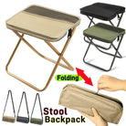 2-in-1 Foldable Backpack Chair with Built-In Seat