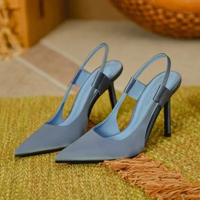 Nadine | Dames Slingback Pumps met Puntige Neus en Hoge Hak – Elegant, Verfijnd en Comfortabel