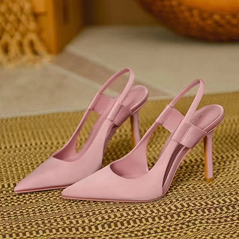 Nadine | Dames Slingback Pumps met Puntige Neus en Hoge Hak – Elegant, Verfijnd en Comfortabel