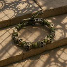 Skull Bracelet Adjustable Alloy Chain - Gothic Style