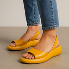 Women's Open Toe Sandals - Casual Summer Flat Sandals