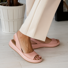 Women's Open Toe Sandals - Casual Summer Flat Sandals