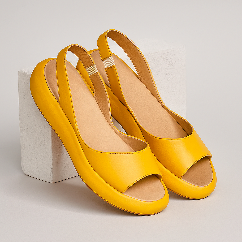 Women's Open Toe Sandals - Casual Summer Flat Sandals