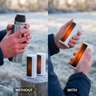 Rechargeable Hand Warmers Set of 2 - 6000 mAh, Dual-Sided Heat