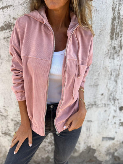 Manon | Casual Dames Kapuzenjacke in Kleur - Comfortabel en Functioneel