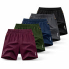 Men's Moisture-Wicking Training Shorts – Pack of 5