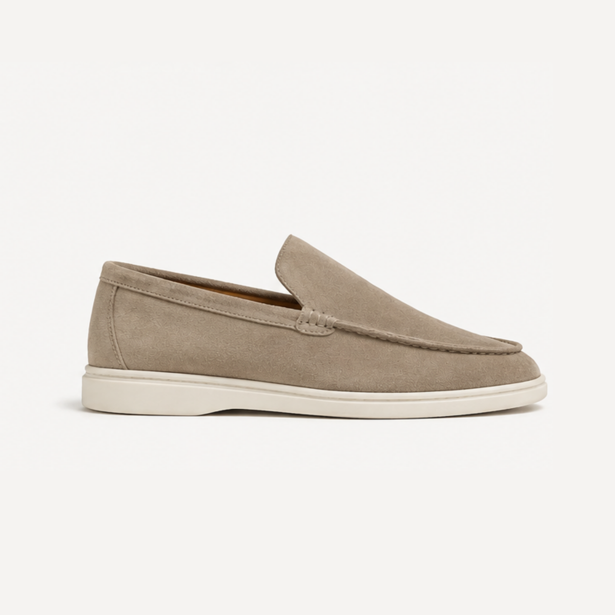 Mocassins Slip-On En Suédine Luxe – vue 6