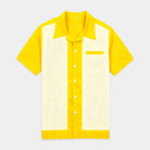 Mens Shirts Short Sleeve Button-Up Camp Collar