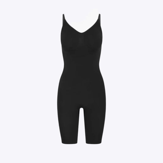 Full body shaping bodysuit | Naadloze dames shapewear met open bustedesign