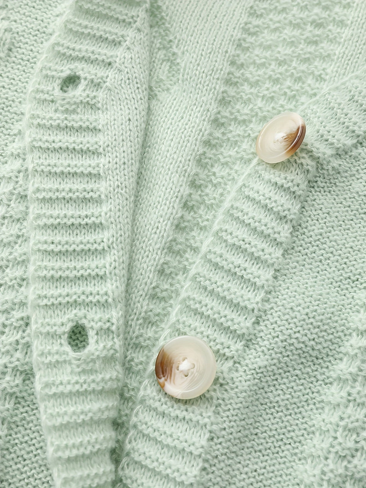 Winsome™ | Women's Floral Embroidered V-Neck Button Cardigan