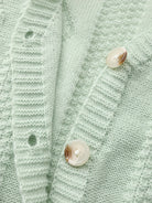 Winsome™ | Women's Floral Embroidered V-Neck Button Cardigan
