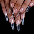 Nail Tips for Dip Powder Extensions – Coffin, Almond & Square Shapes