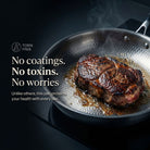 Titanium Deep Casserole Pan, Non-Stick Cookware