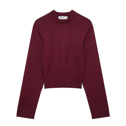 Nora Sweater – Dames Trui in Groen met Losvallende Pasvorm