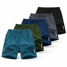 Men's Moisture-Wicking Training Shorts – Pack of 5