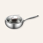 Titanium Chef's Pan with Optional Lid - Non-Stick Cooking Pot