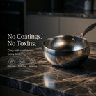 Titanium Cookware Set – Frying Pan, Utensils & Cutting Board