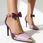 Vivienne Blacktie Heels — detail view