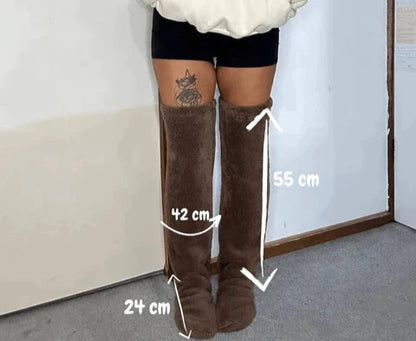 Warmies Sokken | Dames cozy pantoffelsokken met ultieme warmte