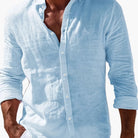 Men's Lightweight Casual Shirt – Relaxed Fit Summer Top