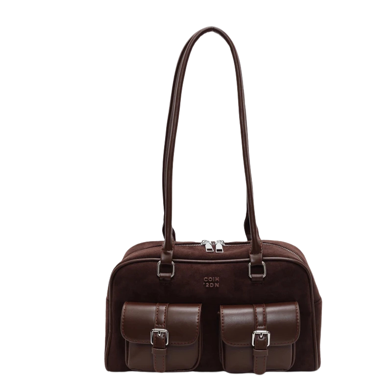 Dames Retro Schoudertas – Vintage Look, Dagelijks en Avond