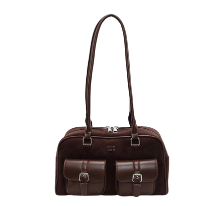 Dames Retro Schoudertas – Vintage Look, Dagelijks en Avond