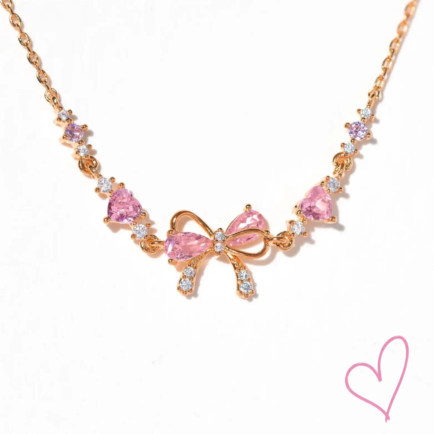 Dames armband met strikdesign en verstelbare pasvorm