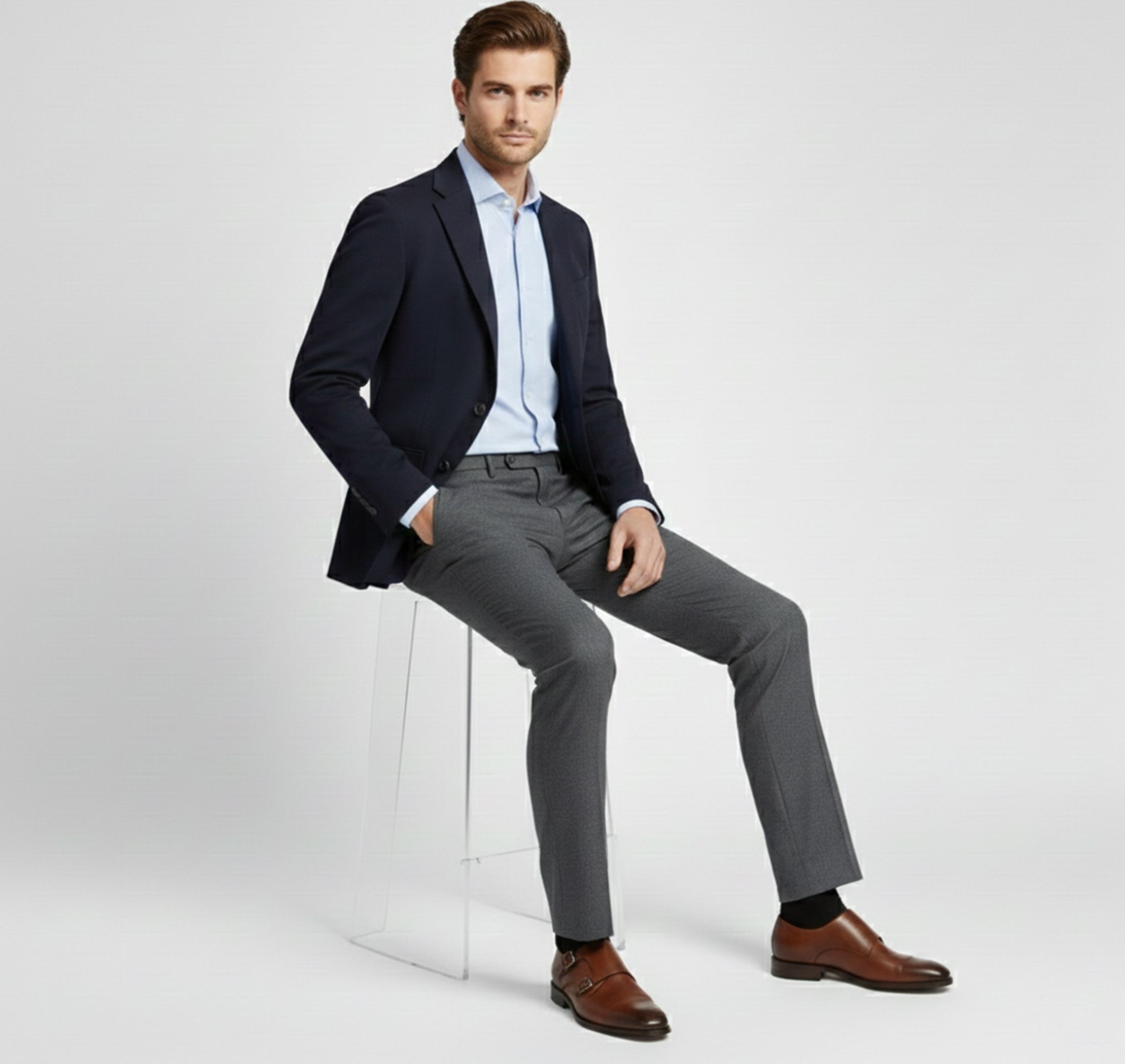 Loafers for Men – Classic Pointed-Toe Slip-On Shoes