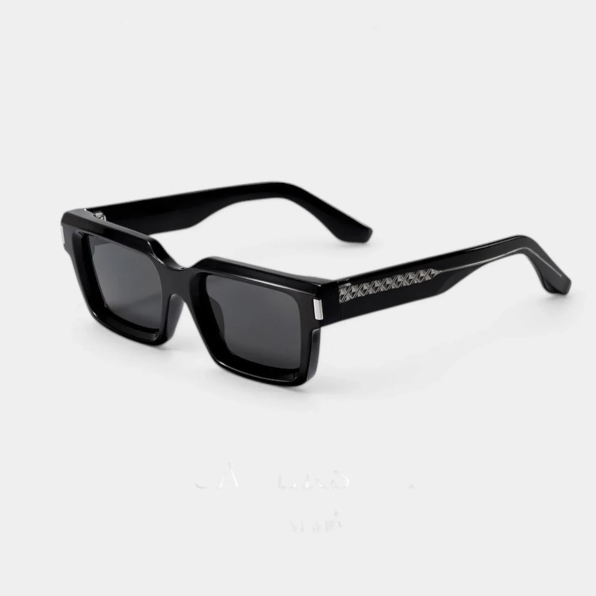Men's Square Sunglasses with Gradient Lenses - Modern Frame