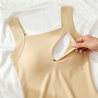 Women's Built-In Bra Tank Top - Soft Stretch Comfort Top