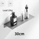 Floating Wall Shelf No-Drill Adhesive Mount, 5kg Capacity