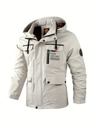 Men's Waterproof Winter Jacket with Hood - Insulated Coat