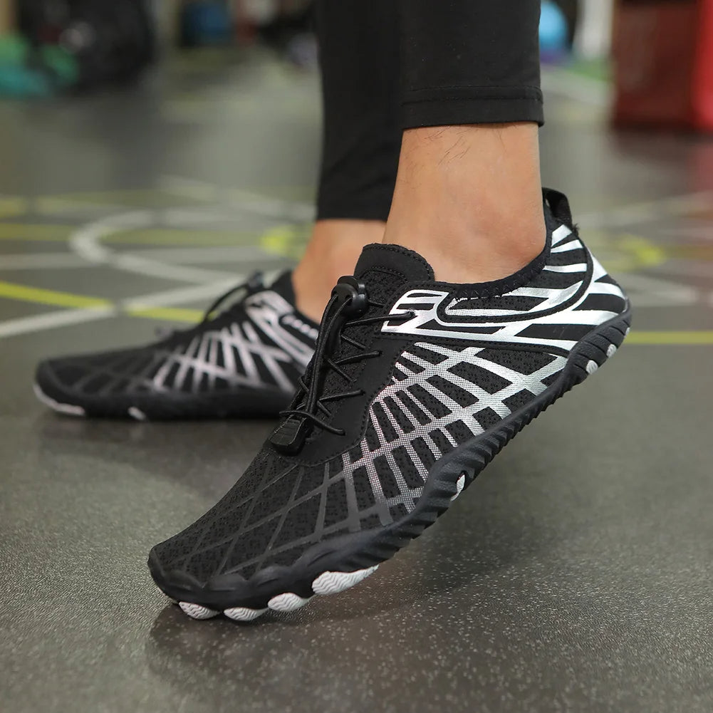 Unisex Water Shoes with Anti-Slip Sole and Quick-Dry Mesh