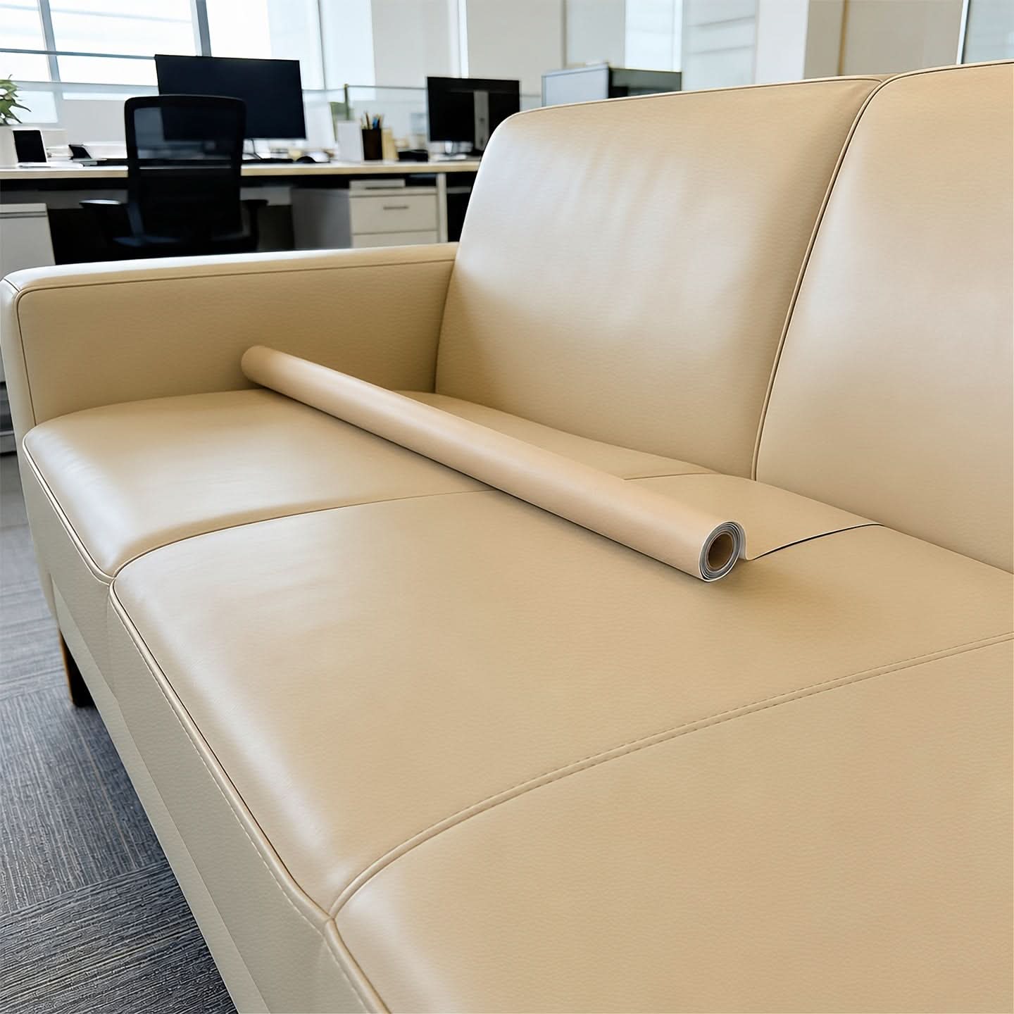Self-Adhesive Vinyl Repair Patch for Chairs & Cushions