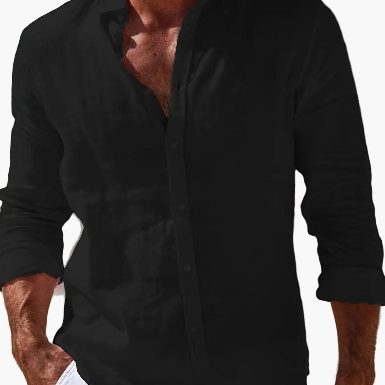 Men's Lightweight Casual Shirt – Relaxed Fit Summer Top
