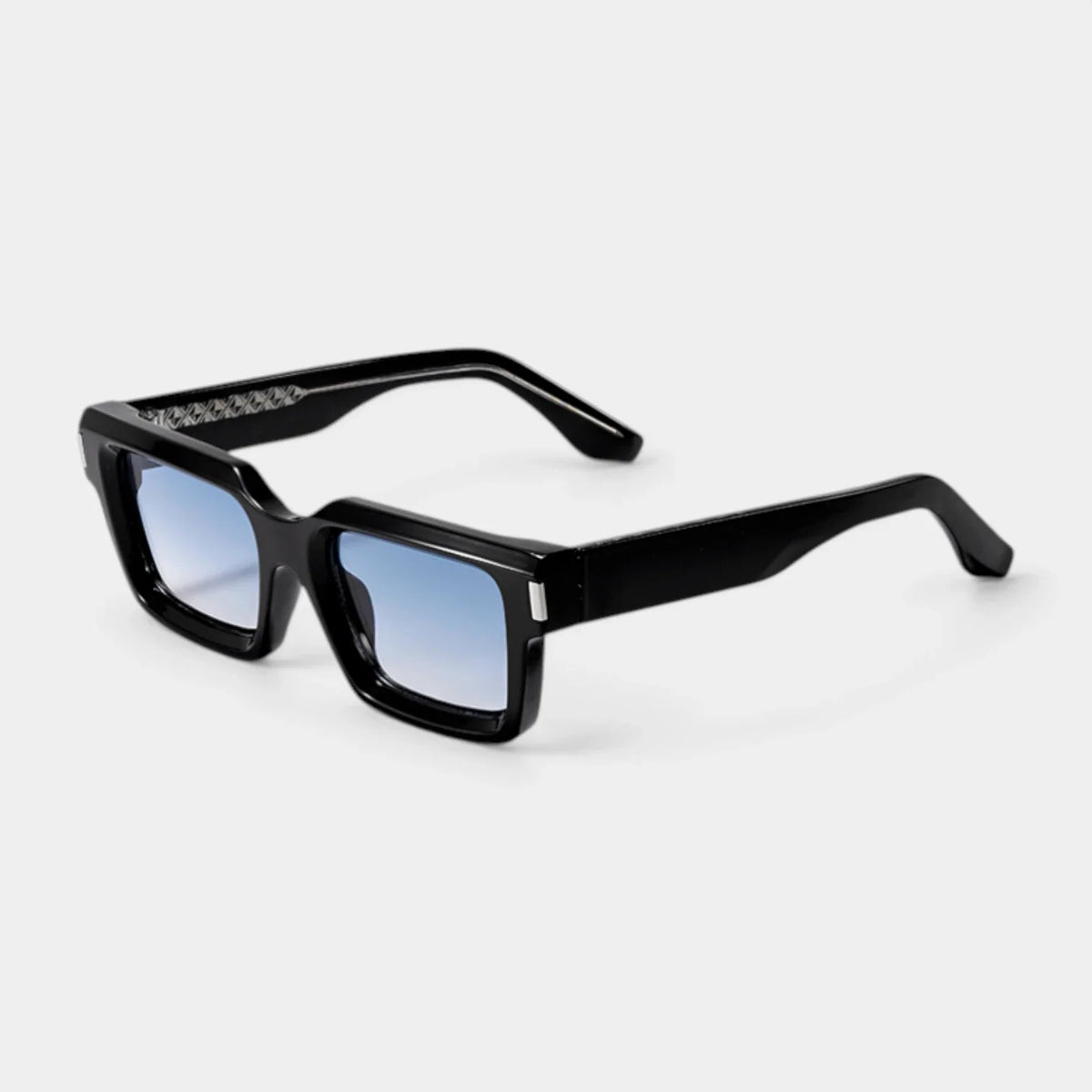 Men's Square Sunglasses with Gradient Lenses - Modern Frame